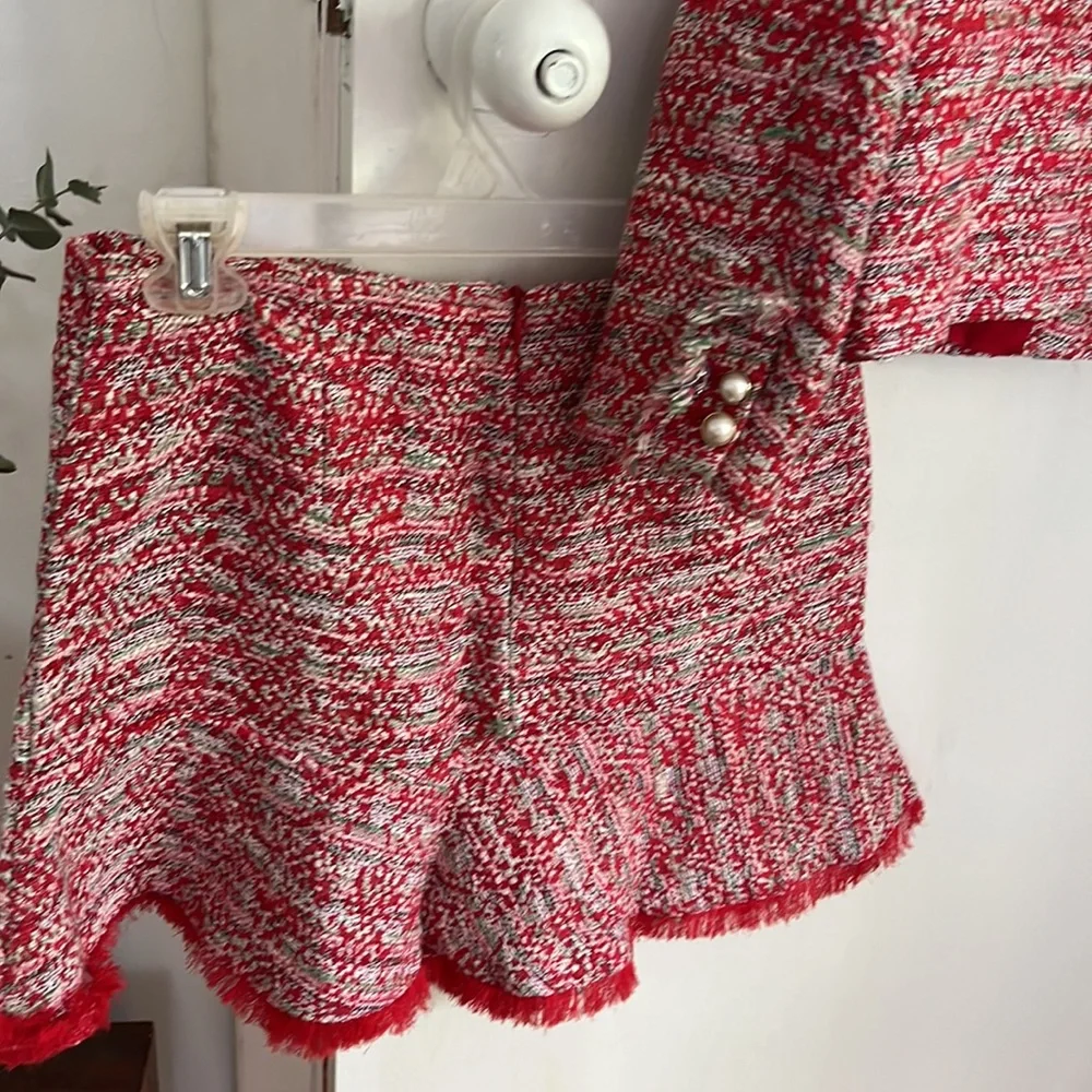 Reposh from Dorinda Medley’s Closet* Red Favorite Blogger Blazer and Skirt - Picture 10 of 16